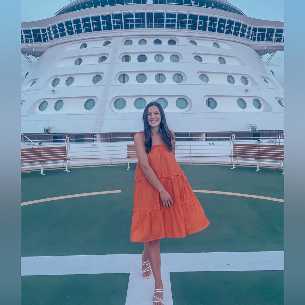 Orange Dress